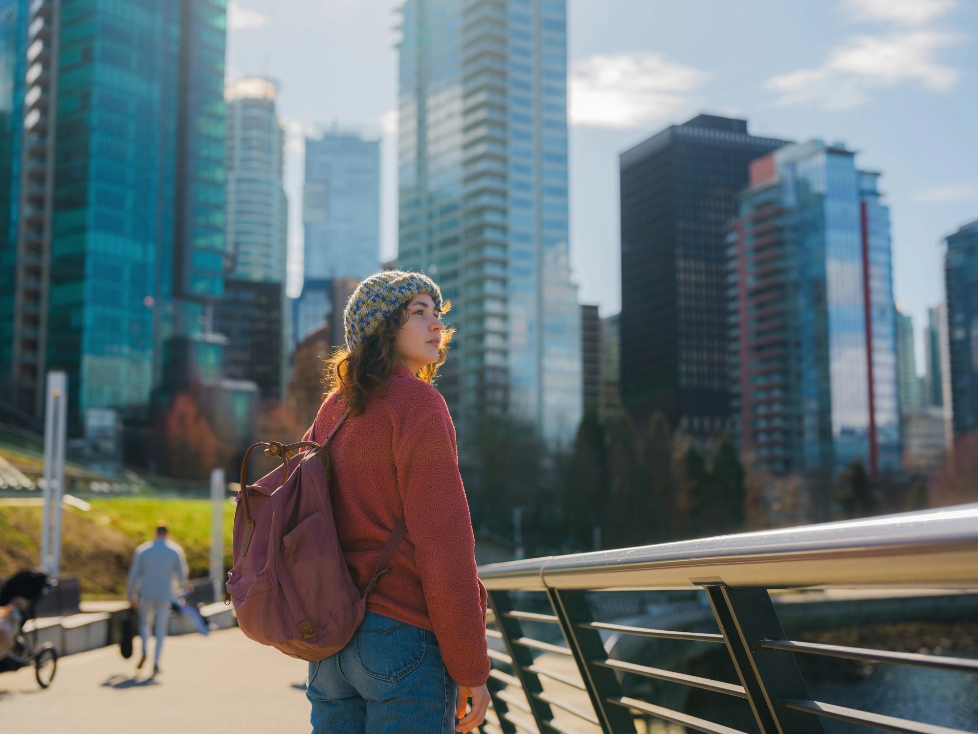 cityscape adventure travel